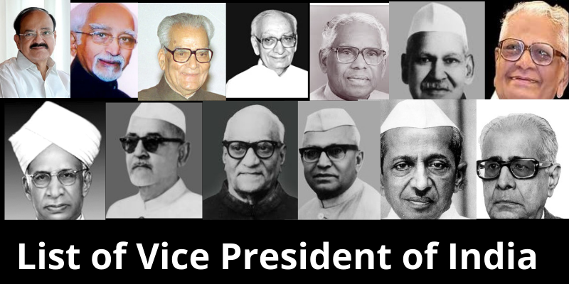 List of vice president of India